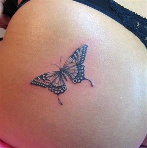 butterfly butt tattoos|15 Butt Tattoo Designs for Bold and Beautiful Booty